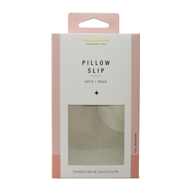 Simply Essential Satin Pillow Slip Moss