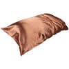 Simply Essential Satin Pillow Slip Cinnamon