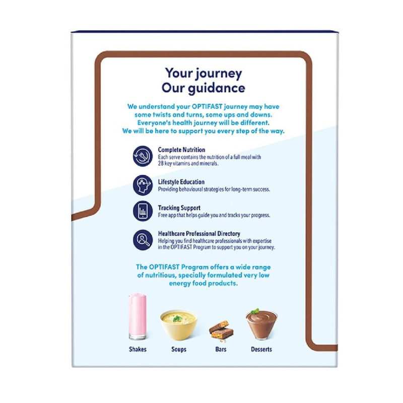 Optifast VLCD Milk Shake Chocolate 53g 18pk