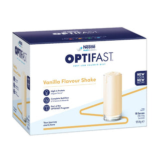 Optifast VLCD Milk Shake Vanilla 53g 18pk