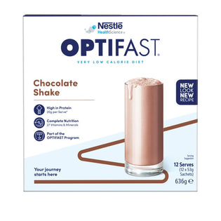 Optifast VLCD Milk Shake Chocolate 53g 12pk