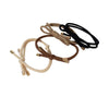 Adorn by Mae Elastics Bows Black and Browns 4s