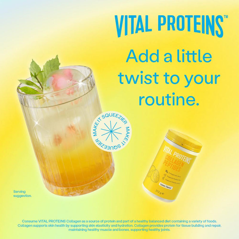 Vital Proteins Collagen Peptides Lemon Powder 313g