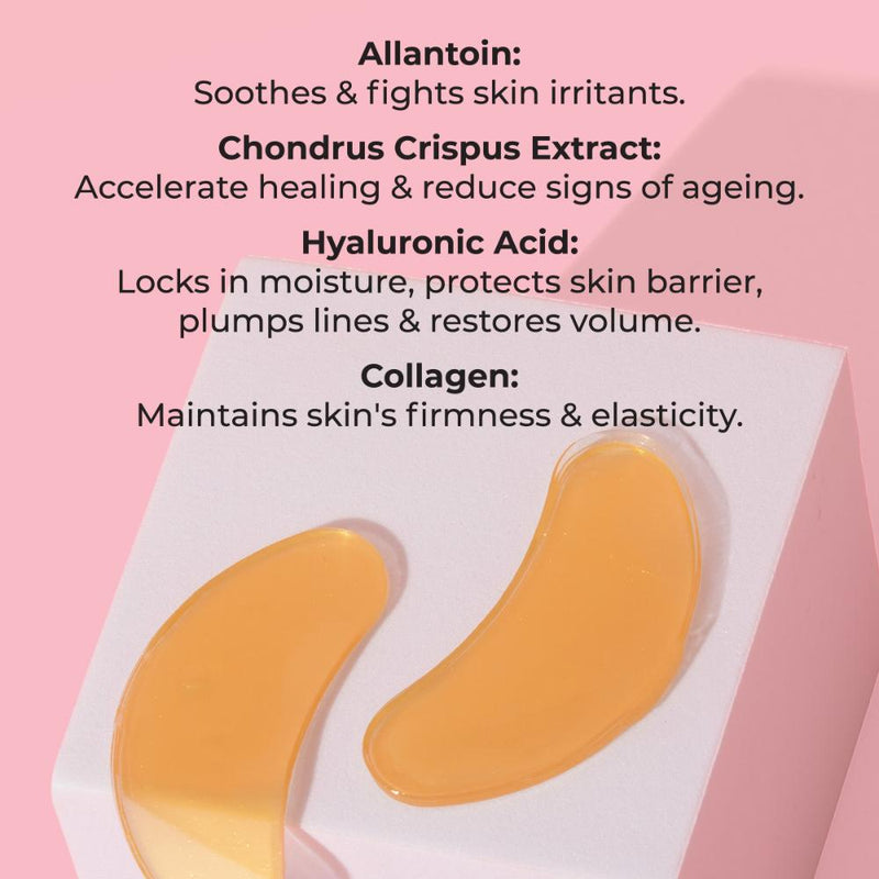 MCoBeauty Age Resist Active Gold Hydrogel Night Repair Eye Masks 5pr
