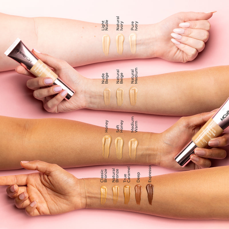 MCoBeauty Miracle Flawless Skin Foundation Nude Beige 1ea