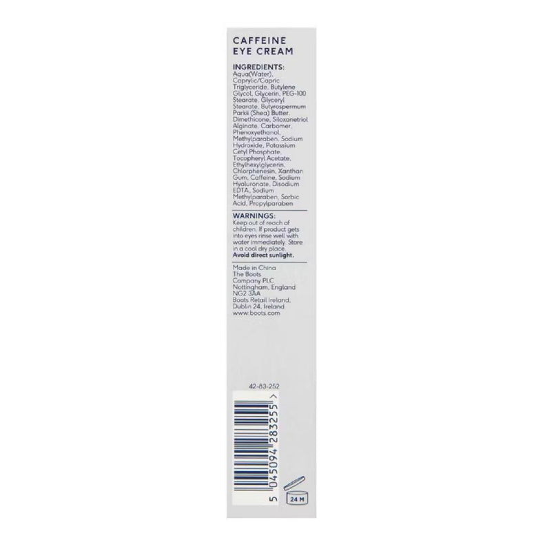 Boots Mens Everyday Skin with Caffeine Eye Cream 15ml