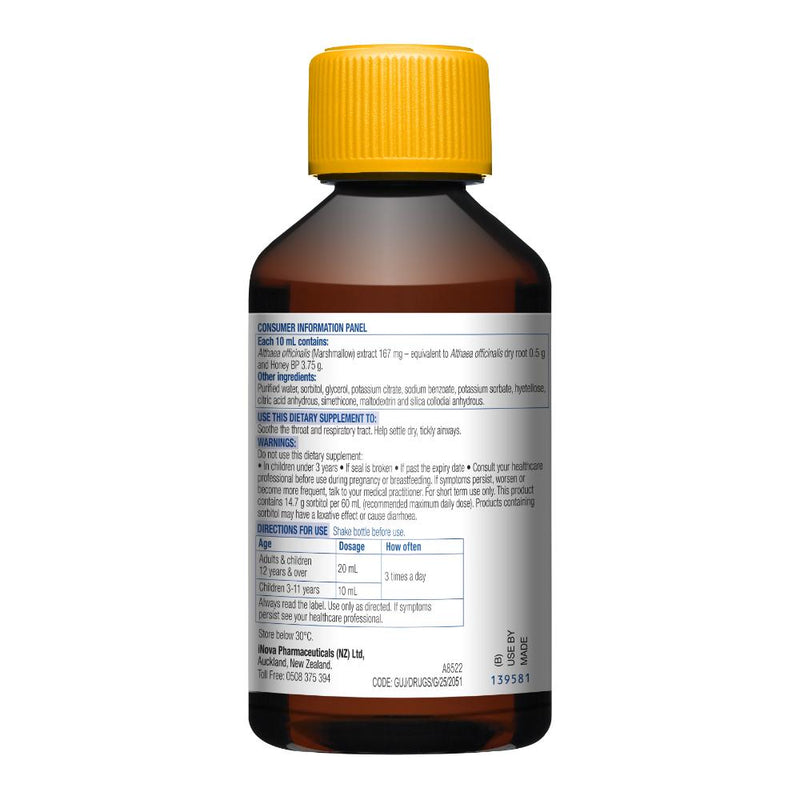 Duro-Tuss Herbals Honey Dry Soothing Chest & Throat Suppport Liquid 200ml