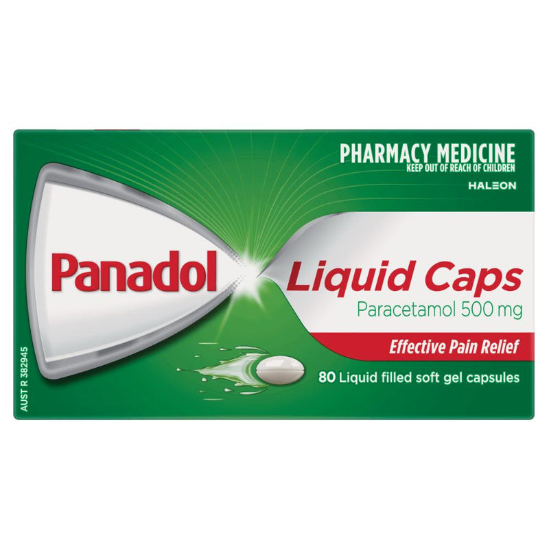 Panadol Liquid Capsules 80s