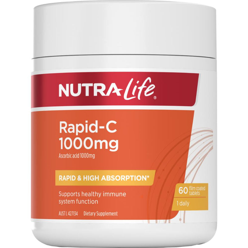 Nutra-Life Rapid-C 1000mg Tablets 60s
