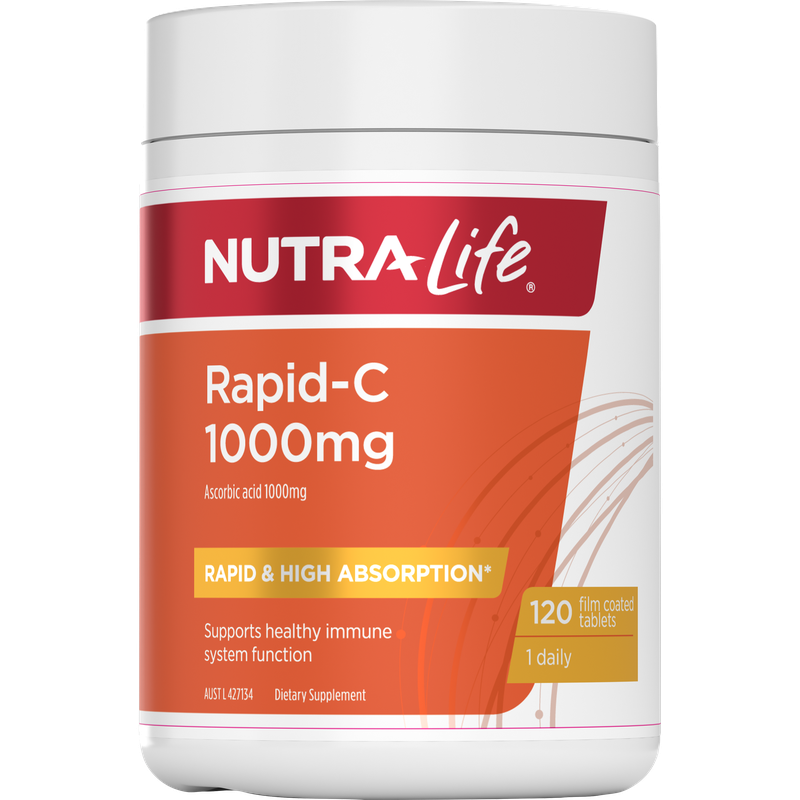 Nutra-Life Rapid-C 1000mg Tablets 120s