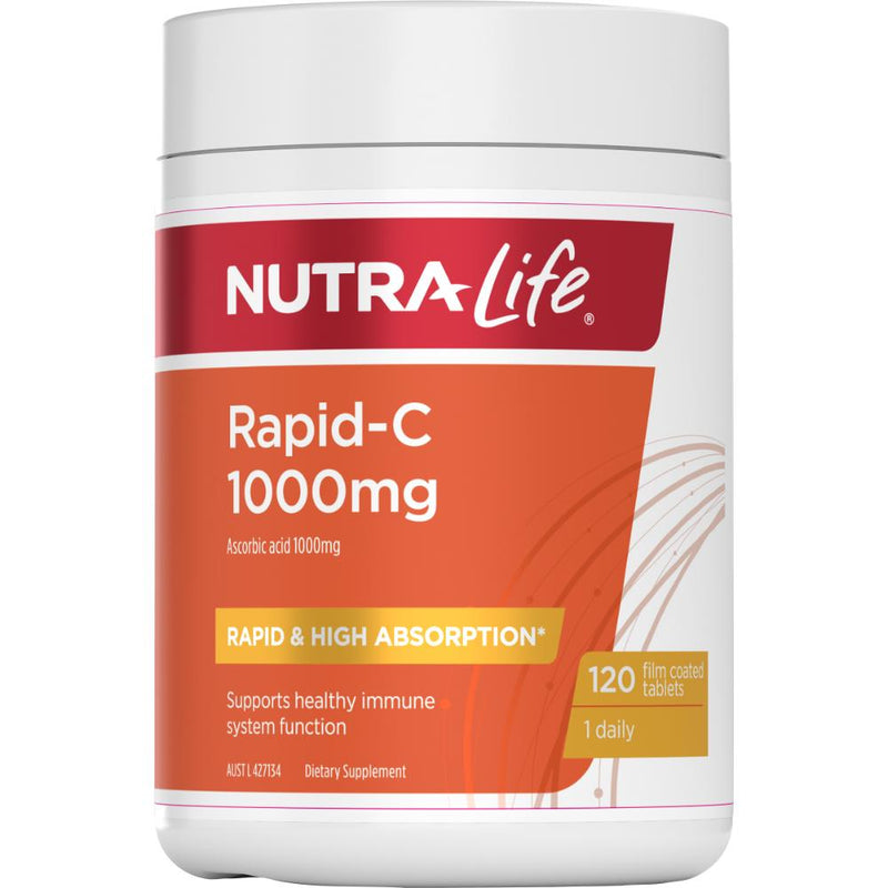 Nutra-Life Rapid-C 1000mg Tablets 120s