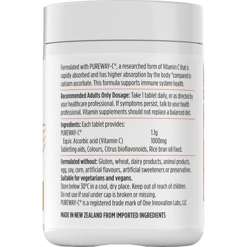 Nutra-Life Rapid-C 1000mg Tablets 120s