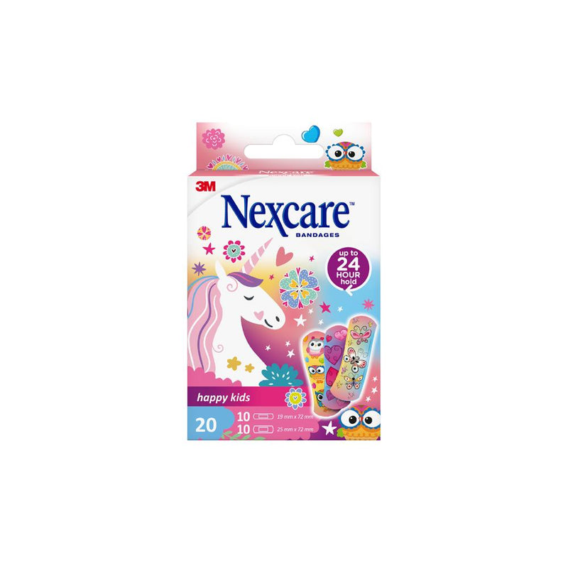 Nexcare Happy Kids Plasters Magic Assorted 20s