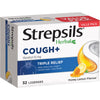 Strepsils Lozenges Herbal Cough Honey Lemon 32s