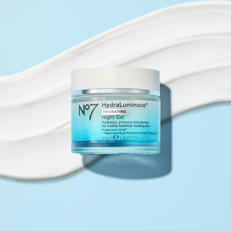 No7 HydraLuminous+ Hydrating Night Gel 50ml