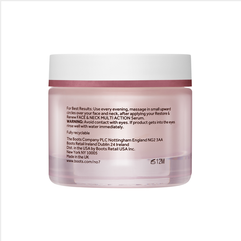 No7 Restore & Renew Face & Neck Multi Action Night Cream 50ml