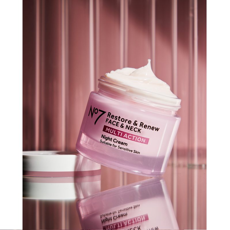 No7 Restore & Renew Face & Neck Multi Action Night Cream 50ml