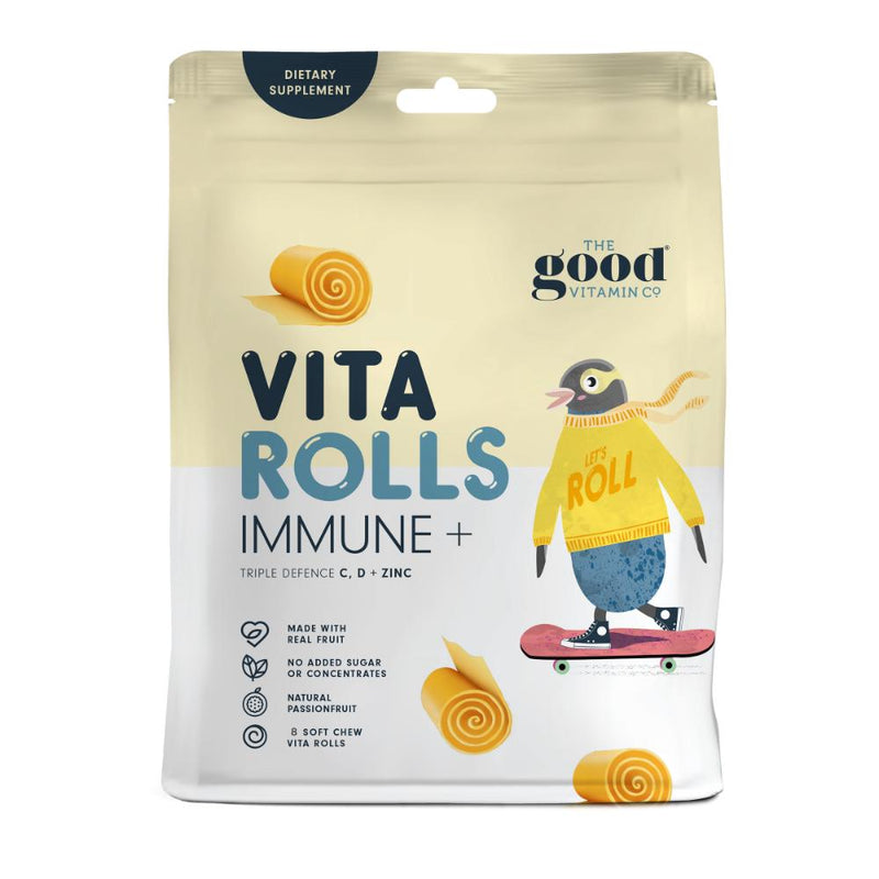 The Good Vitamin Co Vita Rolls Immune + 8s