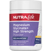 Nutra-Life Magnesium Glycinate + High Strength Powder Citrus 180g