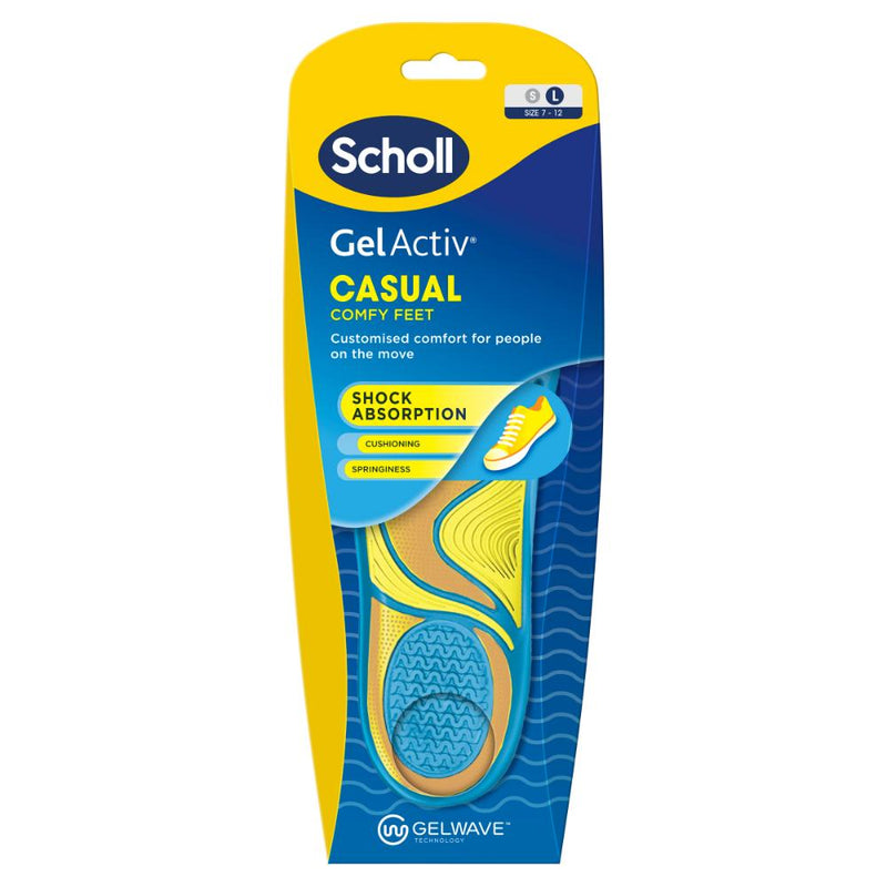 Scholl Gel Activ Insole Casual Large 1pr