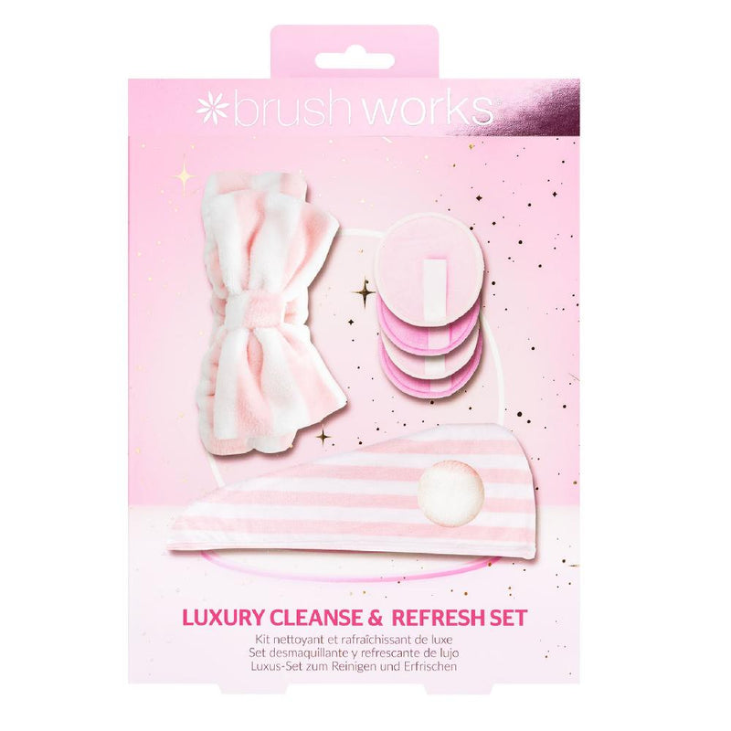 Brushworks Luxury Cleanse & Refresh Set