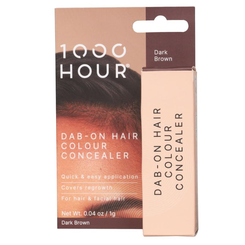 1000 Hour Dab-On Hair Colour Concealer Dark Brown 1g