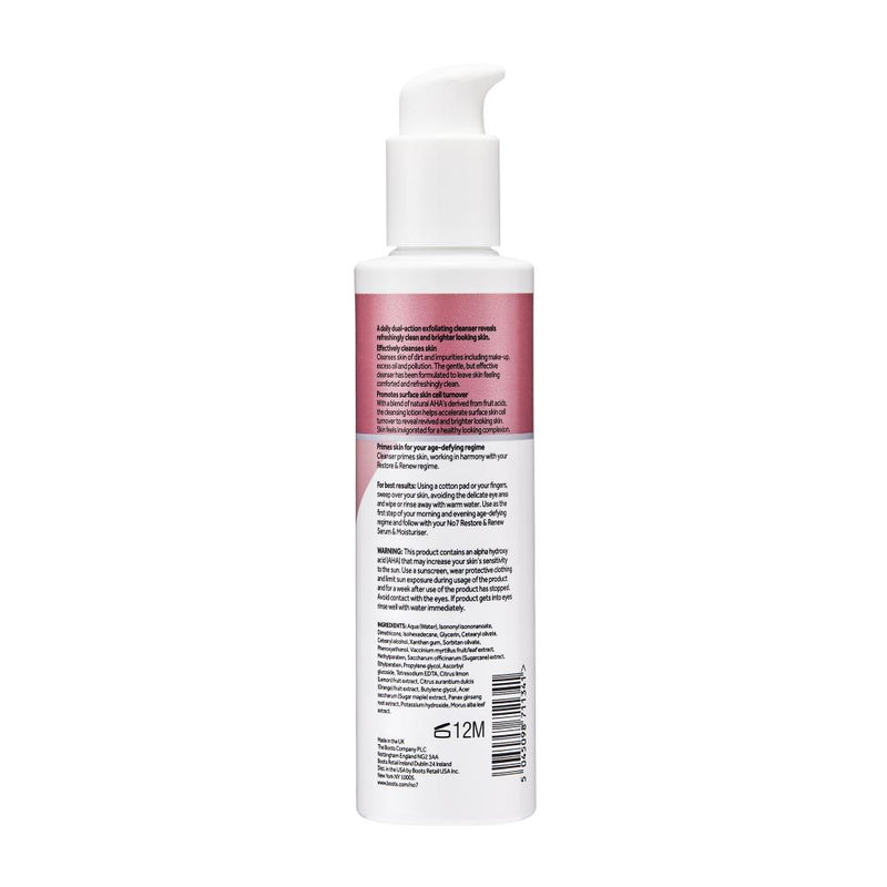 No7 Restore & Renew Cleansing Lotion 200ml