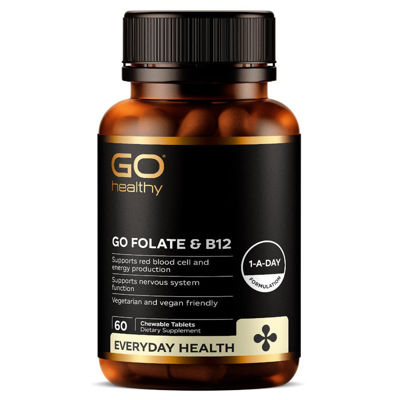 GO Healthy GO Folate & B12 60s