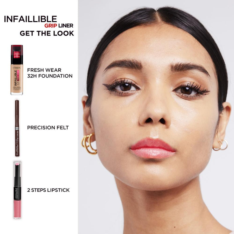 L'Oréal Paris Infallible Grip 27H Precision Felt Black