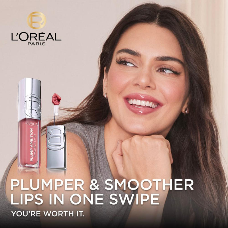 L'Oréal Paris Plump Ambition Hyaluron Lip Oil 201 Milky Nu