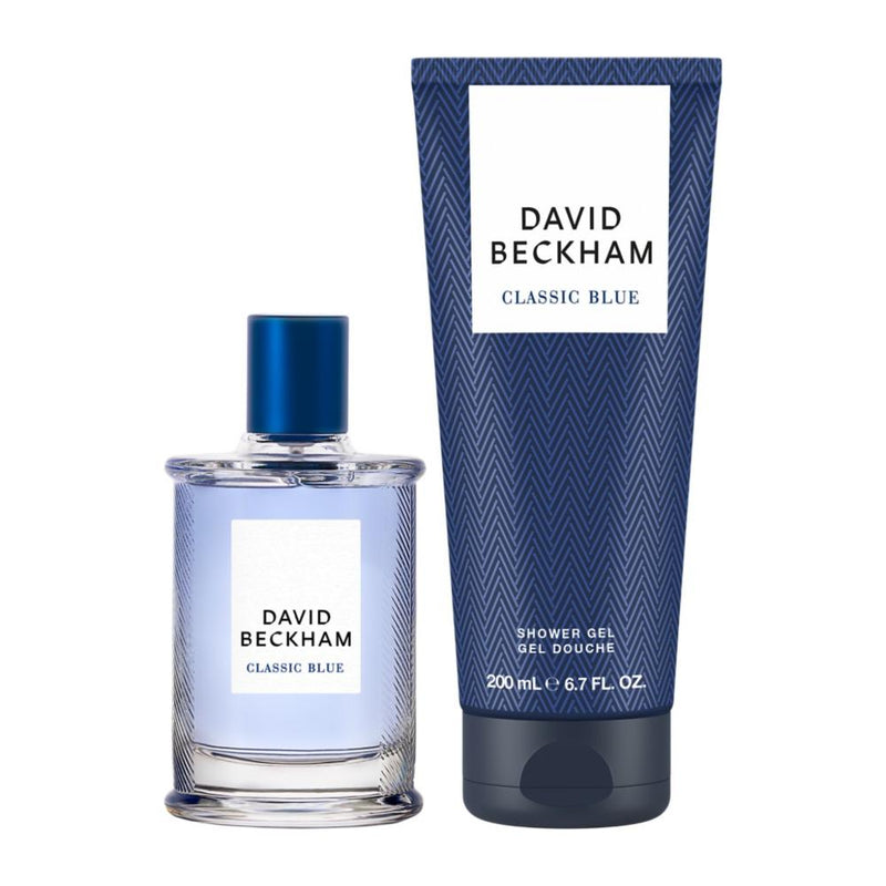 David Beckham Classic Blue EDT 50ml Gift Set 2pcs