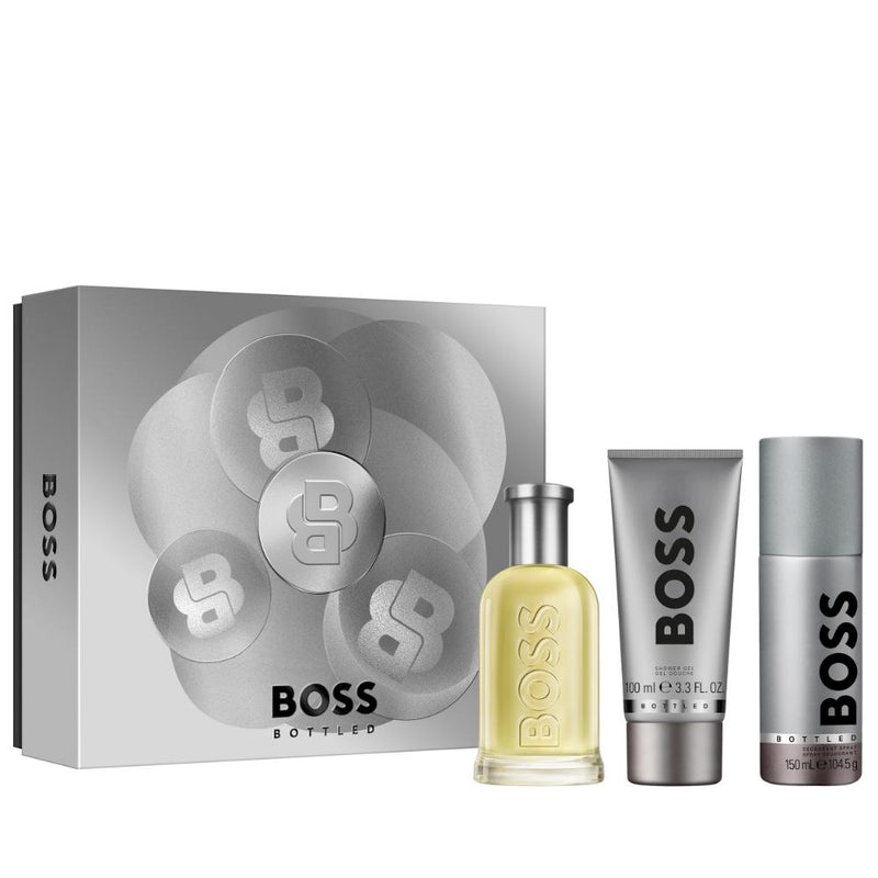 Hugo Boss Bottled EDT 100ml Gift Set 3pcs