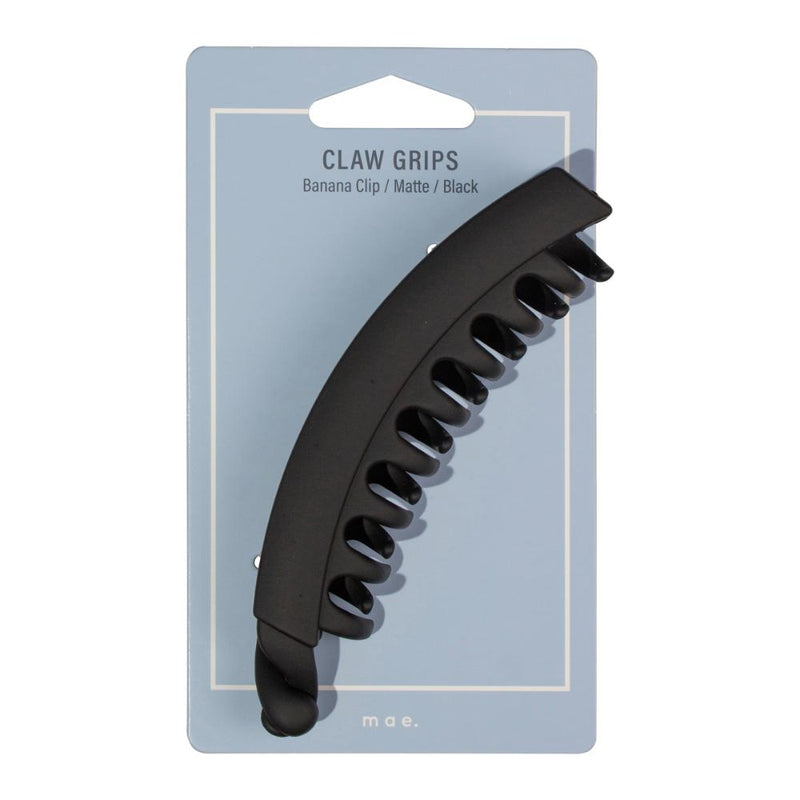 Mae Banana Clip Matte Black