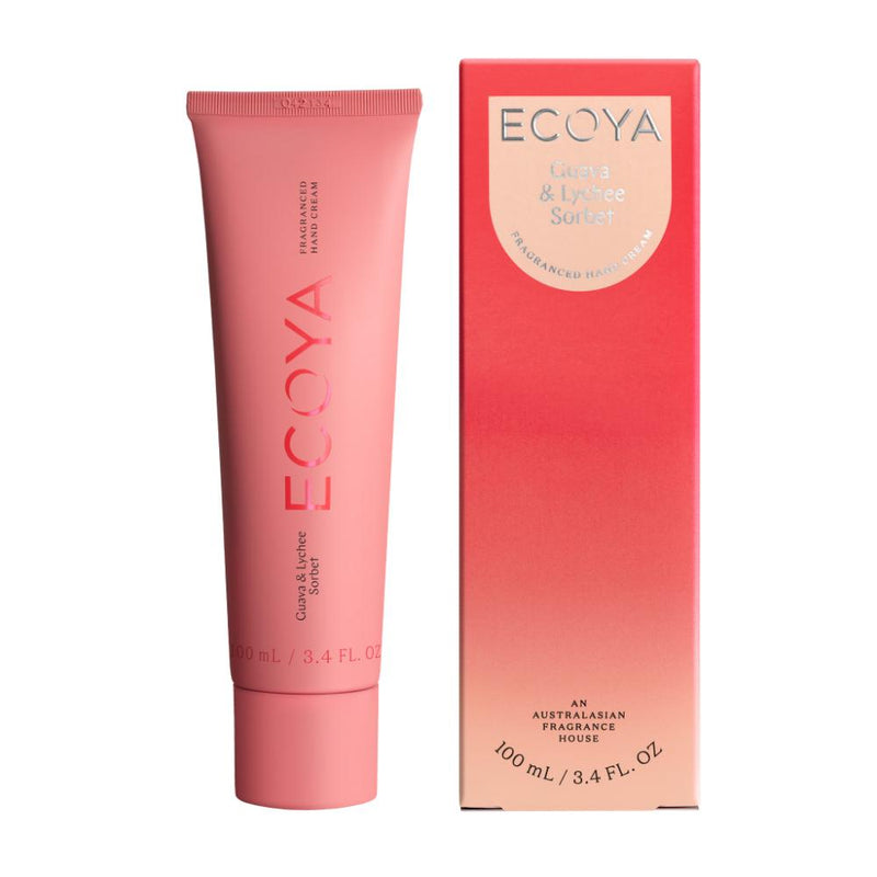ECOYA Hand Cream Guava & Lychee Sorbet 100ml