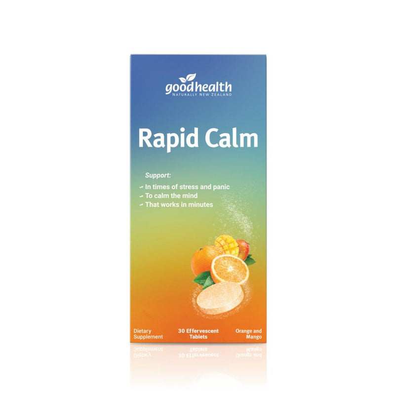 Good Health Rapid Calm Orange & Mango Tablets 30s