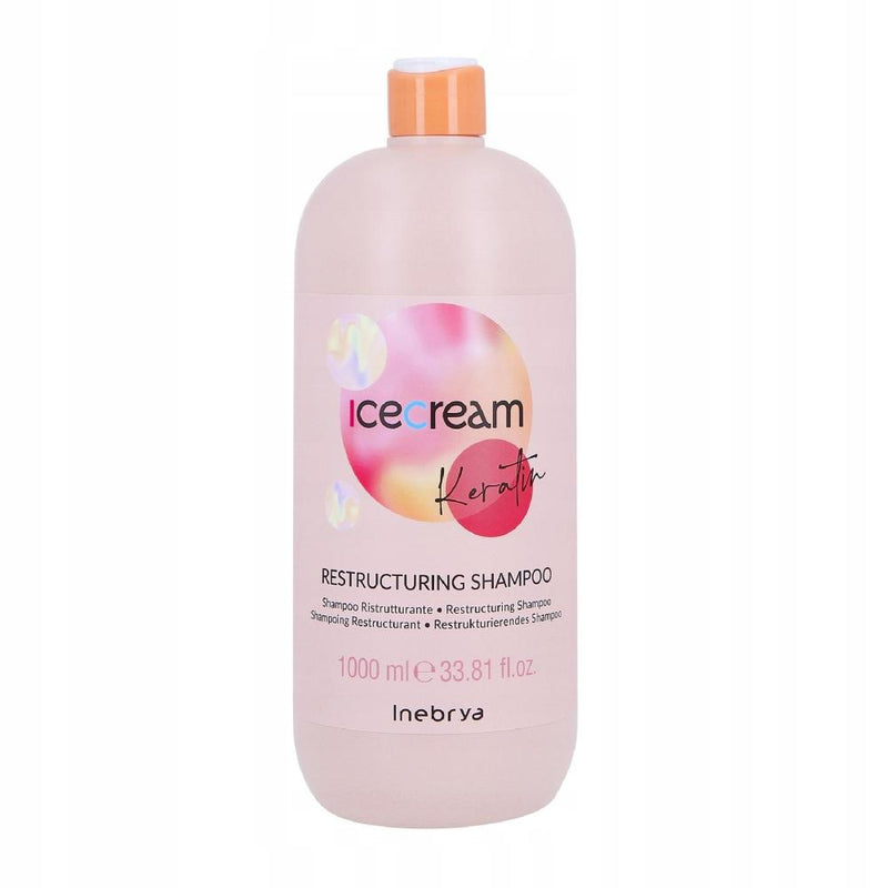 Inebrya Ice Cream Keratin Restructuring Shampoo 1000ml