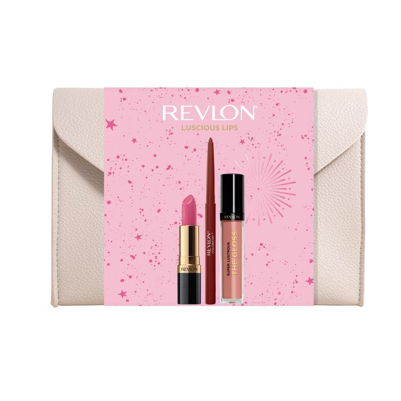 Revlon Luscious Lips Gift Set 3pcs