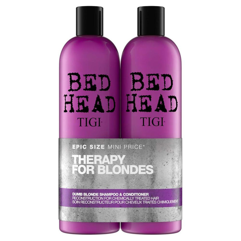 TIGI Bed Head Therapy for Blondes  Duo Pack 750ml 2pk