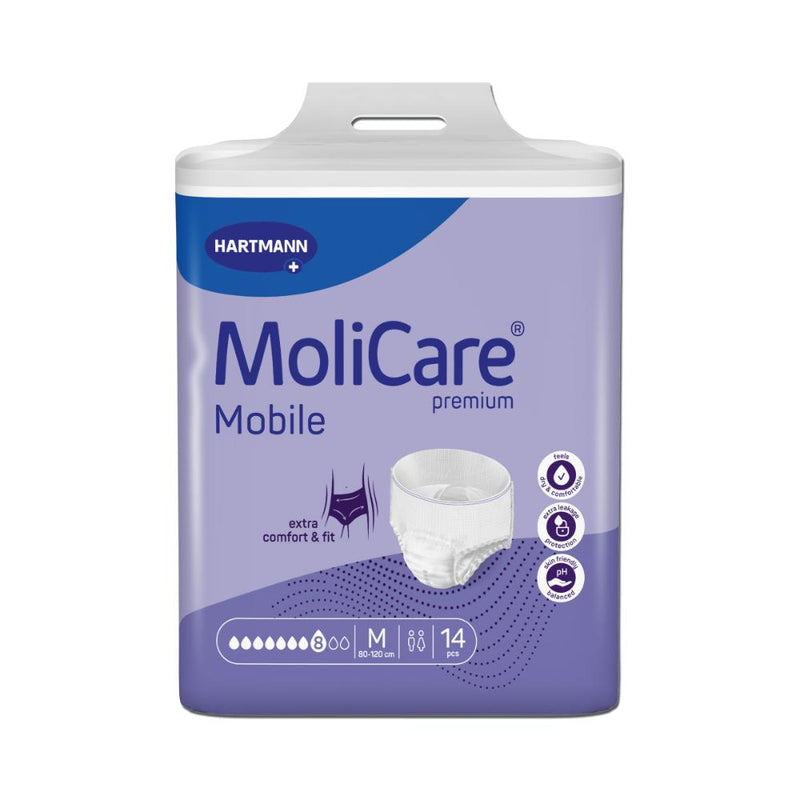 Molicare Premium Mobile 8 Drop Medium 14pk