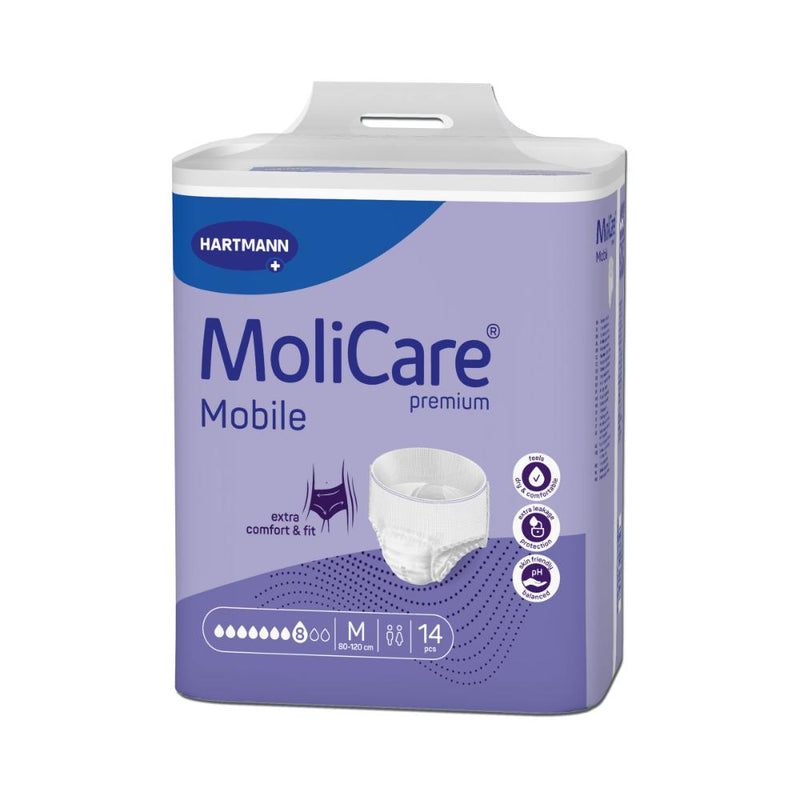Molicare Premium Mobile 8 Drop Medium 14pk