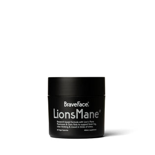 BraveFace LionsMane+  Capsules 60s