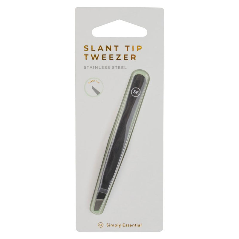 Simply Essential Tweezer Slant Tip Black