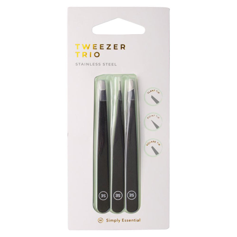 Simply Essential Tweezer Trio