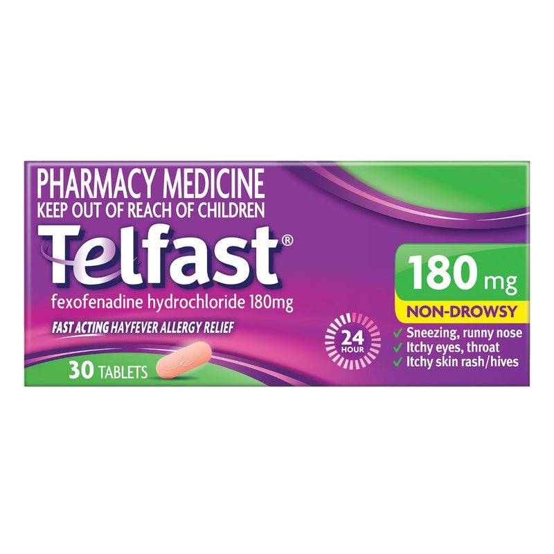 Telfast 180mg 30s