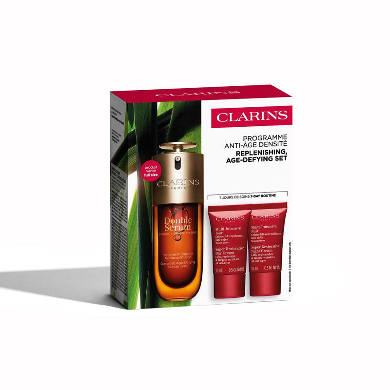 Clarins Double Serum & Super Restorative Collection 4pcs