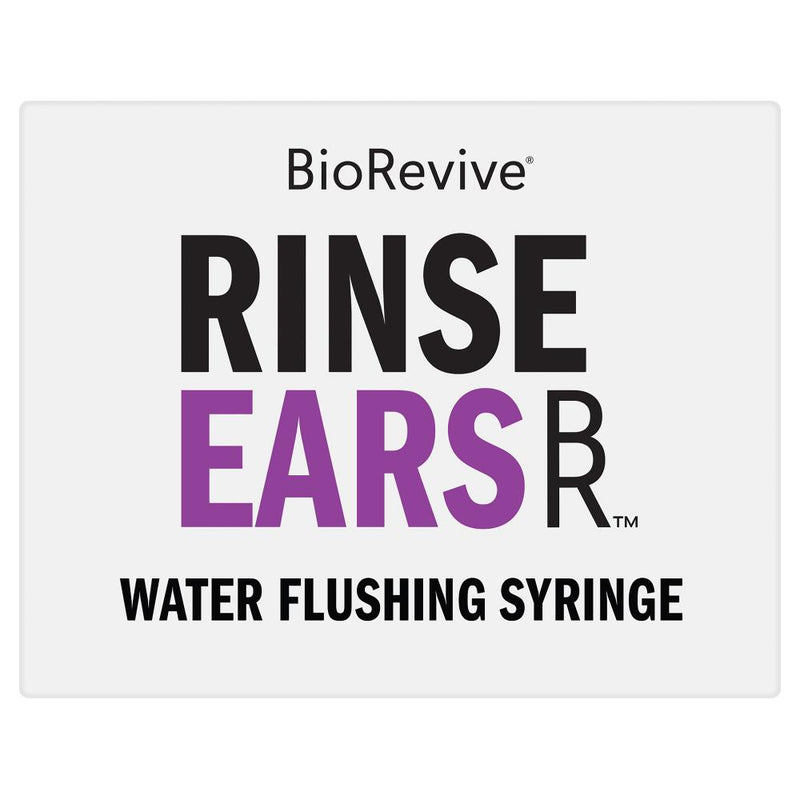 BioRevive RinseEars Water Flushing Syringe 20ml