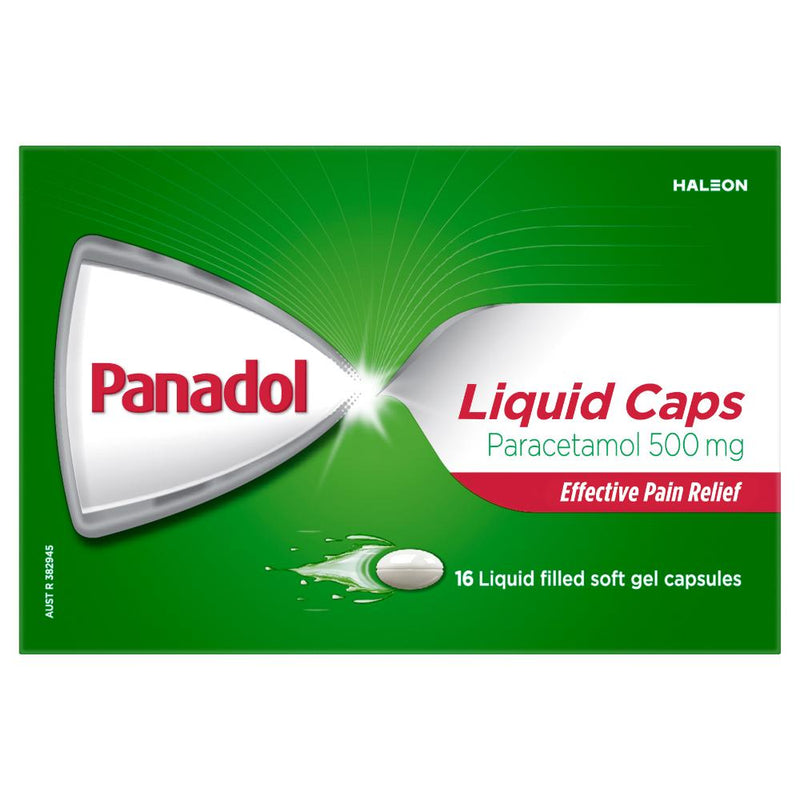 Panadol Liquid Caps 500mg 16s