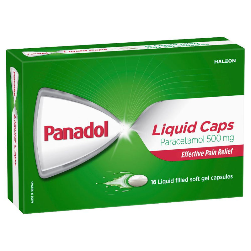 Panadol Liquid Caps 500mg 16s