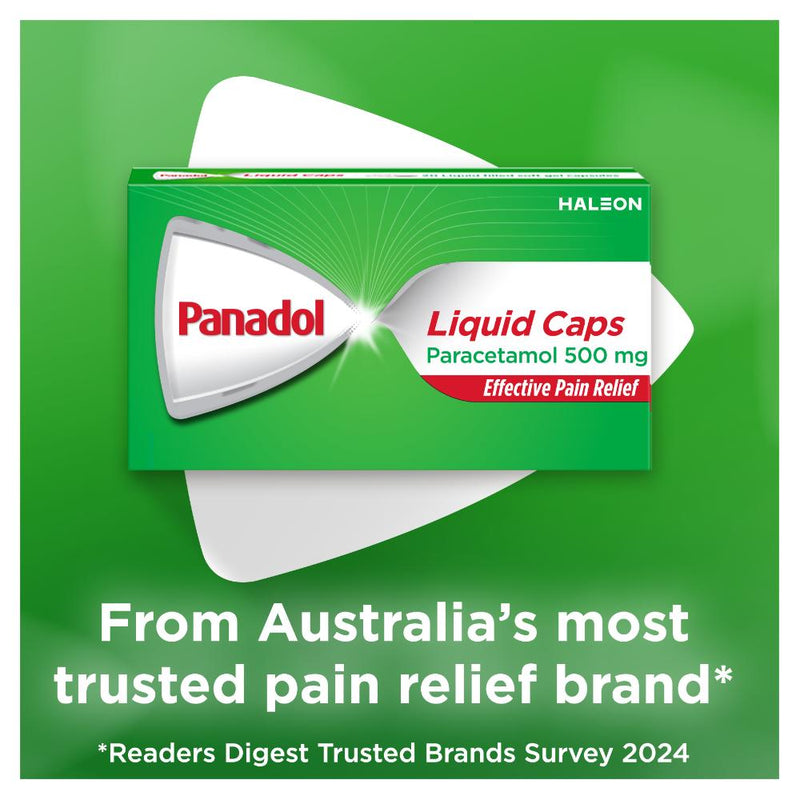 Panadol Liquid Caps 500mg 16s