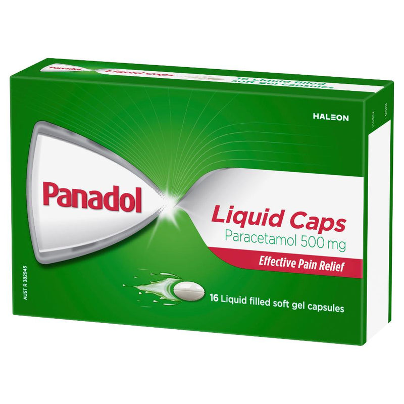 Panadol Liquid Caps 500mg 16s